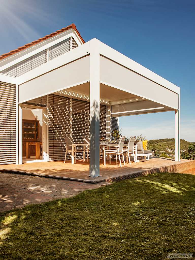 warema lamellendach laxma