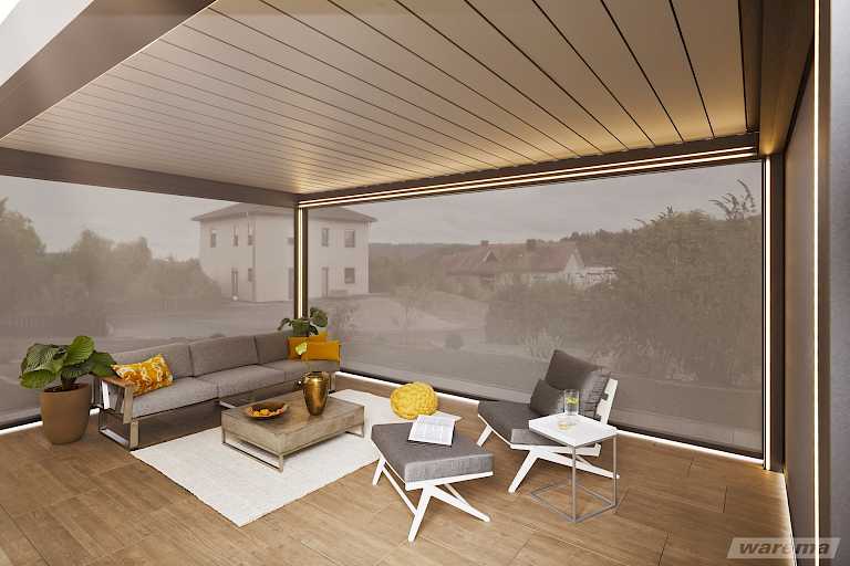 warema lamellendach laxma