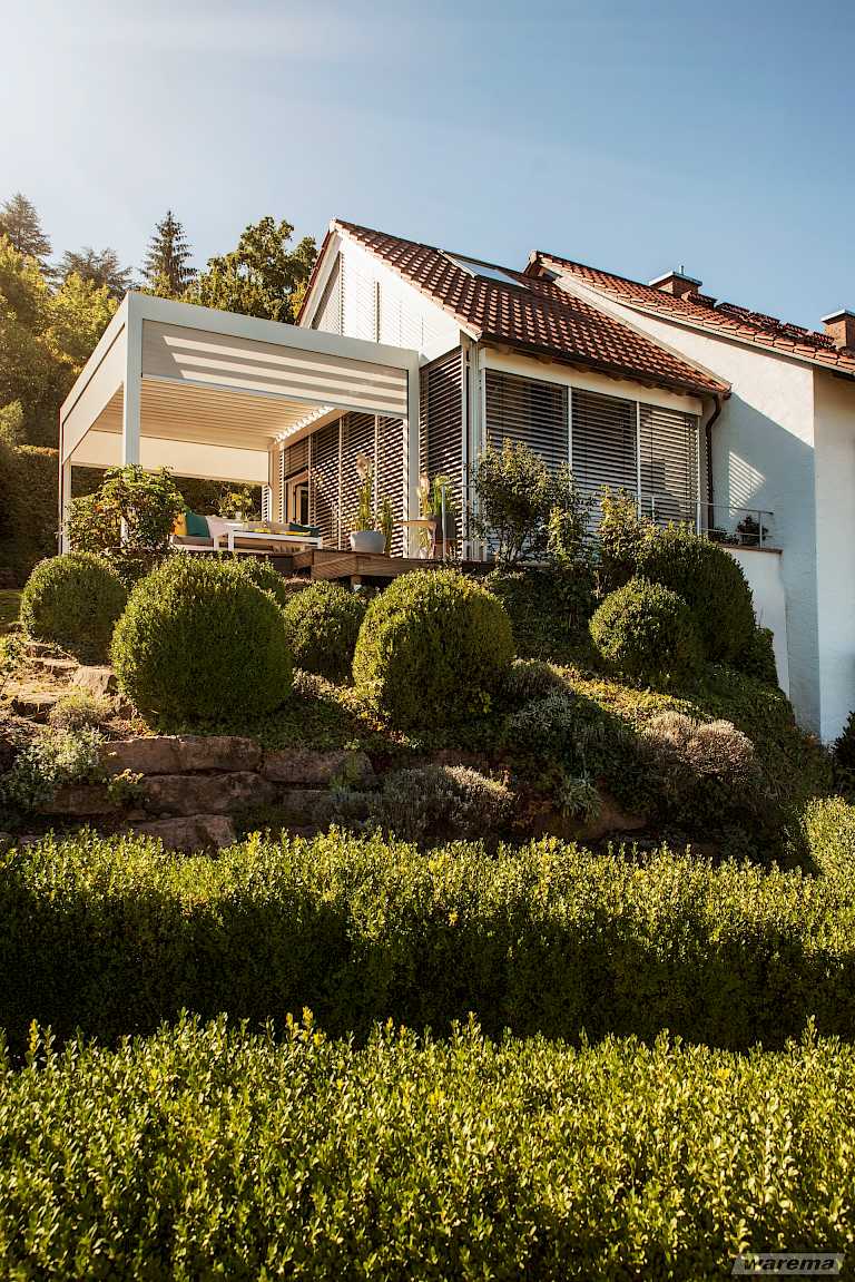 warema lamellendach laxma